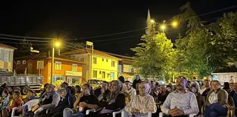 Çankırı'nın Yapraklı ilçesinde açık hava sinema etkinliği düzenlendi