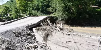 Düzce'de sel felaketinde yıkımlar yaşanan köy sakinleri taşınma talebinde bulundu