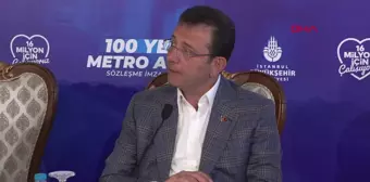 İMAMOĞLU, 100 YENİ METRO ARACI TEMİNİ İMZA TÖRENİNE KATILDI