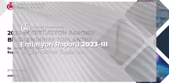 Merkez Bankası Başkanı Hafize Gaye Erkan: '2023 Yılı Yıl Sonu Enflasyon Tahminimizi Yüzde 58'e Yükselttik. 2024 Yıl Sonu Tahminimizi Yüzde 33'e...