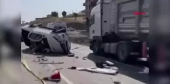 Şırnak'ta TIR ile kamyonet çarpışması: 1 ölü, 2 yaralı