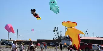 Tekirdağ'da düzenlenen uçurtma festivalinde çocuklar keyifli vakit geçirdi