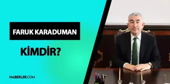 Faruk Karaduman kimdir? Yeni Kocaeli Emniyet Müdürü Faruk Karaduman kaç yaşında, nereli? Faruk Karaduman hayatı ve biyografisi!