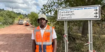 Togo Cumhuriyeti Vatandaşı Öğrenci, Kocaeli'de Staj Yaparak Ülkesine Faydalı Olmayı Hedefliyor