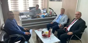 Hak-Sen Konfederasyonu Genel Başkanı Ayhan Çivi İhlas Haber Ajansı Erzurum Bölge Müdürlüğünü Ziyaret Etti