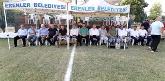 Erenler Muhtarlar Derneği tarafından düzenlenen Yazılı Köyü Futbol Turnuvası başladı