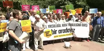 Ankara'da Açlık ve Yoksulluk Protestosu