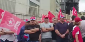 Tekgıda-İş Sendikası, Eker Süt Fabrikası'nın İşçi Çıkarmalarını Protesto Etti