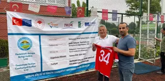 Salıpazarı Yerel Eylem Grubu Derneği Salıpazarı Belediyespor'a ekipman desteği sağladı