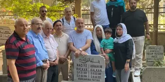 İbrahim Kalkan'ın mezarı başında anma etkinliği düzenlendi