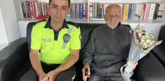 Polis, mahsur kalan yaşlı adamı kurtardı