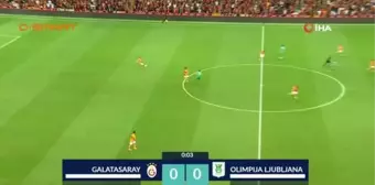 UEFA Şampiyonlar Ligi: Galatasaray: 1 - Olimpija Ljubljana: 0 (Maç Özeti)