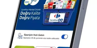 CarrefourSA, Online Market Uygulamasını Yeniledi