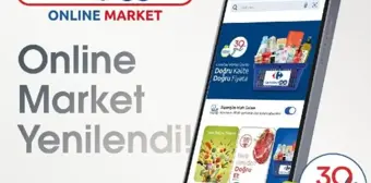 CarrefourSA Online Market Uygulamasını Yeniledi