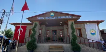 Gölbaşı Belediyesi Ahiboz Mahallesi'nde muhtarlık binasını yeniledi