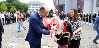 Giresun Valisi Mehmet Fatih Serdengeçti görevine başladı