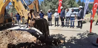 Tufanbeyli'ye doğal gaz altyapı çalışmaları başladı