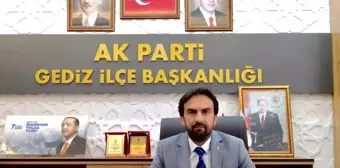 AK Parti Gediz İlçe Başkanı Mehmet Erkan Görevinden İstifa Etti