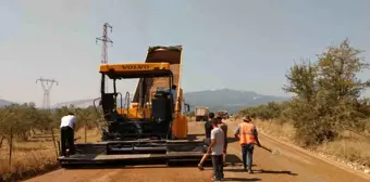 Muğla Büyükşehir Belediyesi Yol Çalışmalarına Devam Ediyor