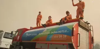 Beylikdüzü Belediyesi Çanakkale'deki Orman Yangınına Destek Verdi