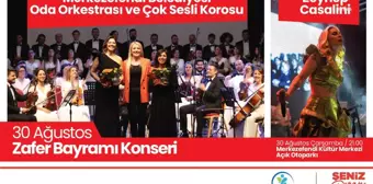 Merkezefendi Belediyesi 30 Ağustos Zafer Bayramı'nı Konserle Kutluyor