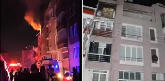 Eskişehir'de 4 katlı apartmanda patlama gerçekleşti: Balkondan sokağa savrulan şahıs hayatını kaybetti