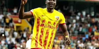 Kayserispor'un Senegalli futbolcusu Mame Baba Thiam ligdeki 2. golünü attı