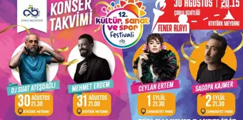 Çorlu'da 12. Kültür, Sanat ve Spor Festivali Başlıyor