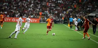 Trendyol Süper Lig: Gaziantep FK: 0 - Galatasaray: 1 (İlk Yarı)