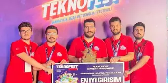 Karabük Gençlik Merkezi PHOTONX Takımı TEKNOFEST'te En İyi Girişim Ödülünü Aldı