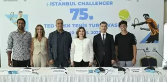 75. İSTANBUL CHALLENGER - TED OPEN ULUSLARARASI TENİS TURNUVASI BAŞLADI