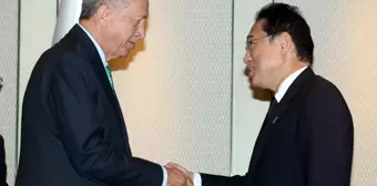 Cumhurbaşkanı Erdoğan, Japonya Başbakanı Kishida ile görüştü