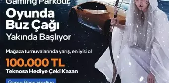 Teknosa Gaming Parkour Yarışması Başlıyor