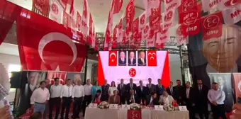 MHP Serik İlçe Başkanı Osman Üstünmet Yeniden Seçildi