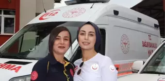 Samsun'da İlk Kadın Ambulans Sürücüleri Göreve Başladı