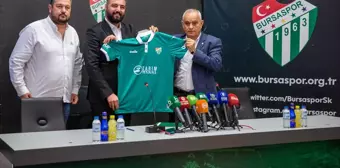 Tarım ve Peyzaj AŞ, Bursaspor'a forma göğüs sponsoru oldu