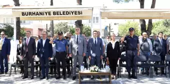 İlköğretim Haftası Burhaniye'de düzenlenen törenle kutlandı