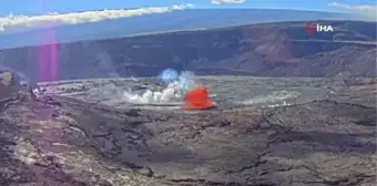 Kilauea Yanardağı Kül ve Duman Püskürtmeye Devam Ediyor