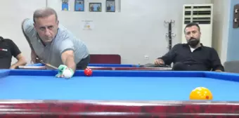 Şırnak'ta düzenlenen 3 Bant Bilardo Turnuvası tamamlandı