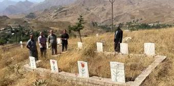 Hakkari'de mayın patlaması sonucu hayatını kaybedenler anıldı