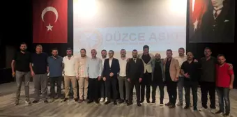 Düzce Amatör Spor Kulüpleri Federasyonu Başkanı Seçildi