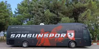 Samsunspor, Son Teknoloji Takım Otobüsüyle Yolculuk Ediyor