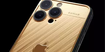 Caviar'dan iPhone 15 Pro serisi için altın kaplama modeller