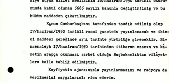 İSTİKLAL MADALYASINDAN İDAM SEHPASINA - Cemal Gürsel'in mektubundaki 'Cumhurbaşkanlığına Sayın Adnan Menderes getirilmelidir' ifadesi, Resmi...