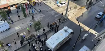 Hakkari'de PKK Operasyonlarını Protesto Etmek İsteyen Gruba Polis Müdahalesi