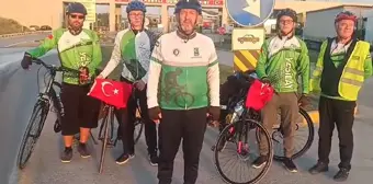 Yeşilay Spor Kulübü Bisiklet Topluluğu Bağımlılıkla Mücadele İçin Bisiklet Turu Düzenliyor