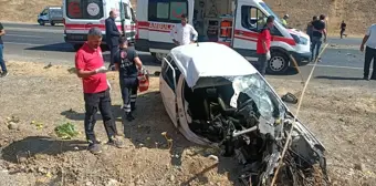 Bingöl'de trafik kazasında 1 kişi öldü, 2 kişi ağır yaralandı