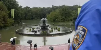 New York'ta Şiddetli Yağışlar Sonucu Central Park Sular Altında Kaldı