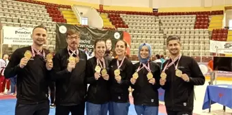 Bozüyük Mutlu Yaşam Spor Kulübü, Türkiye Taekwondo Poomsae Şampiyonası'nda büyük başarı elde etti