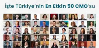 En Etkin 50 CMO Araştırmasının Sonuçları Açıklandı